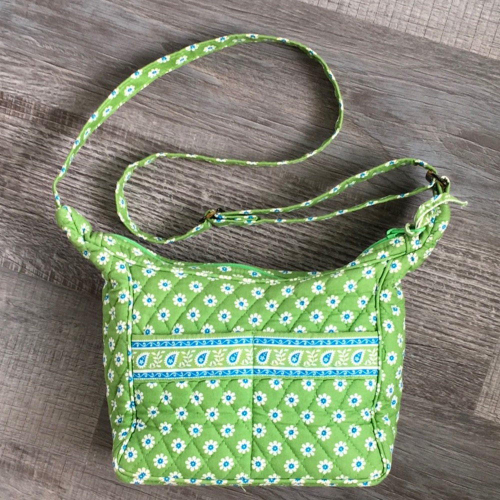 Vera Bradley Apple Green Shoulder Bag